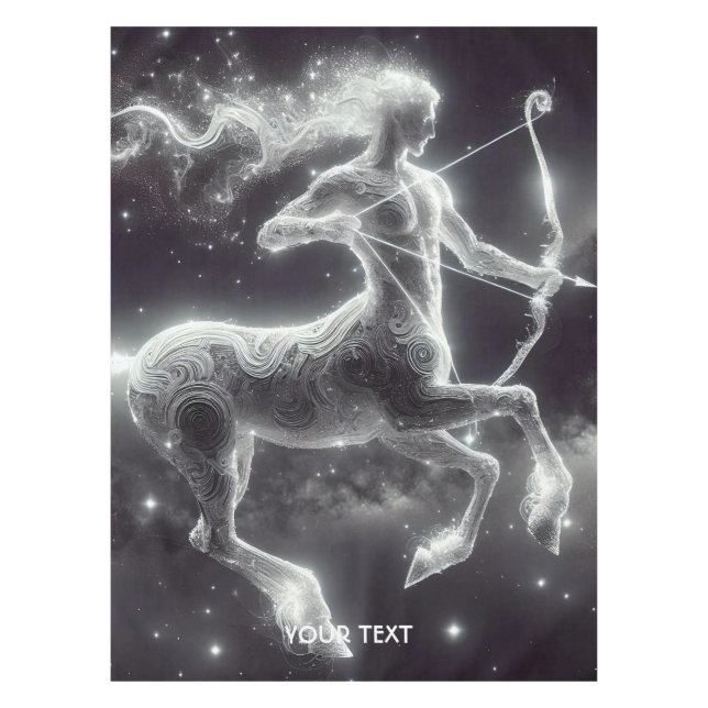 Toalha De Mesa Centauro de Estrelas Espaciais Fantasy (Frente)