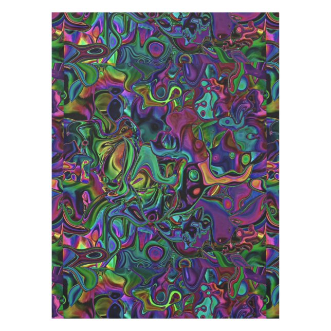 Toalha De Mesa Cérebro Melt Tablecloth (Frente)