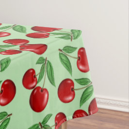 Toalha De Mesa Cerejas Vermelhas por todo o lado