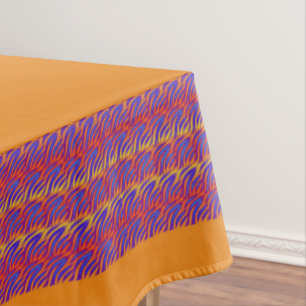 Toalha De Mesa Chamas azuis