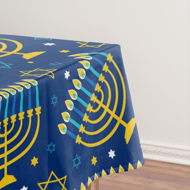 Toalha De Mesa Chanukah Tablecover Tablecloth (Posição Original)