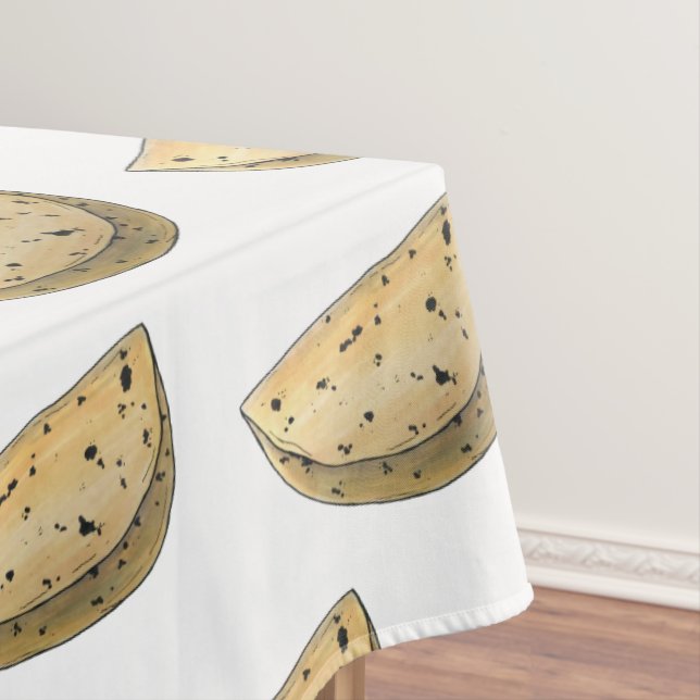 Toalha De Mesa Chapati Roti India Comida indiana Pão (Posição Original)