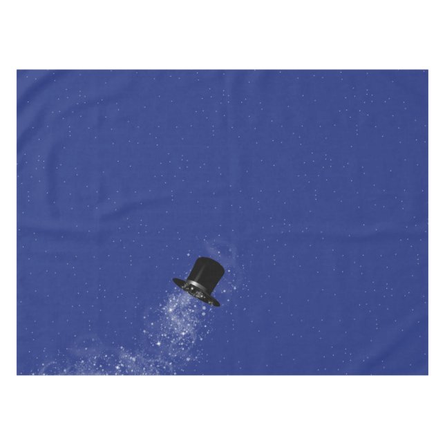 Toalha De Mesa Chapéu de Snowmans Mágico de inverno (Frente (Horizontal))