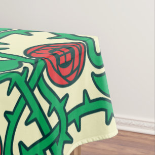 Toalha De Mesa Charles Rennie Mackintosh Rosa Pattern Tablecloth