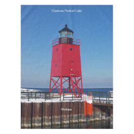 toalha de mesa Charlevoix Pierhead Light