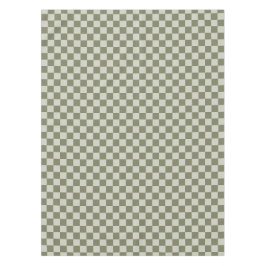 Toalha De Mesa Checkerboard verde de sábado