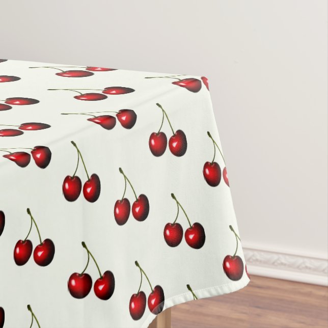 Toalha De Mesa Cherry Tablecloth - Cores Personalizadas (Posição Original)