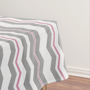 Toalha De Mesa Chevron moderno com alguma cor