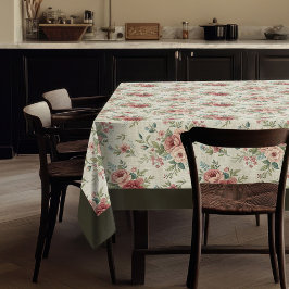 Toalha De Mesa Chique Tablecloth Vintage Impressões Botânicos