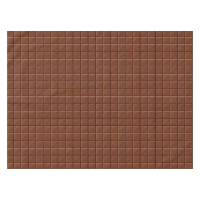 Toalha De Mesa Chocolate de leite (Frente (Horizontal))