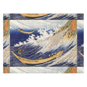 Toalha De Mesa Choshi na província de Simosa por Hokusai