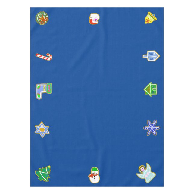 Toalha De Mesa Chrismukkah Tablecloth (Frente)