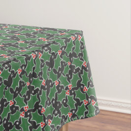 Toalha De Mesa Christmas Holly Tablecloth