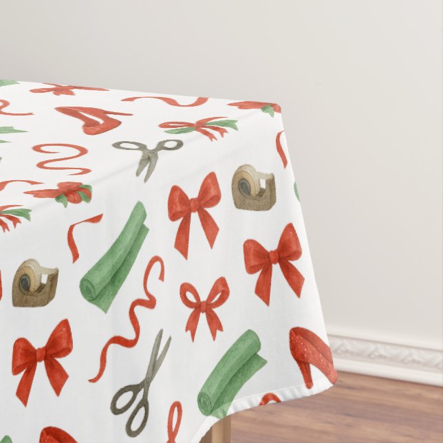 Toalha De Mesa Christmas stuff for celebrating at home (Posição Original)