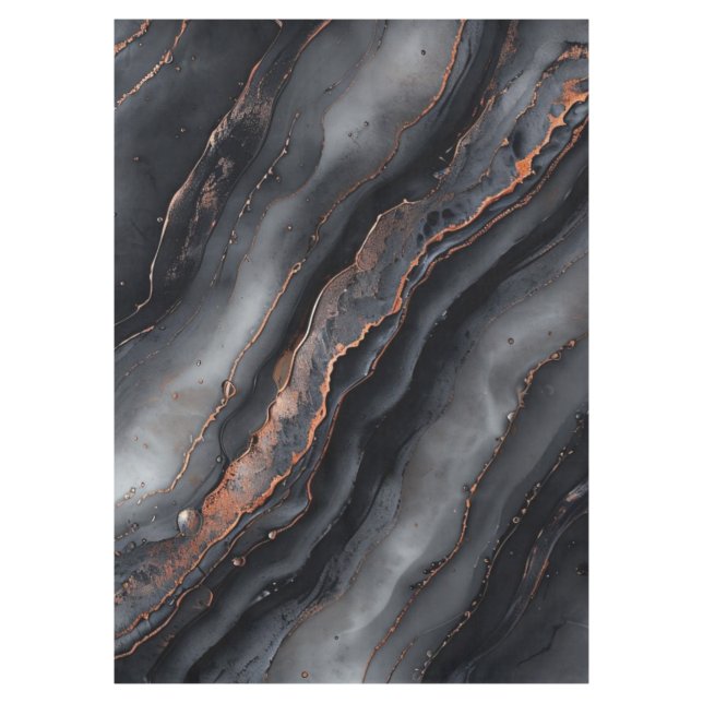 Toalha De Mesa Cinza e Ember (Frente)