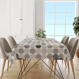Toalha de Mesa Cinza Escandinava Convidativa para 