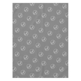 Toalha De Mesa Cinza Personalizada Restaurante Comercial Mostrar 