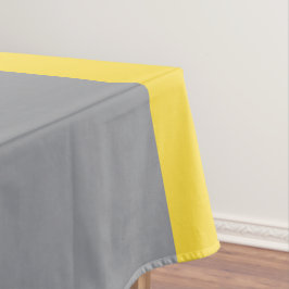 Toalha De Mesa Cinzas Amarelo-Claro E Suave Personalizadas