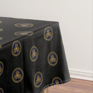 TOALHA DE MESA CÍRCULO MÁGICO DE AVES CELTICAS