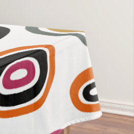 Toalha De Mesa círculos coloridos, arte abstrata geométrica