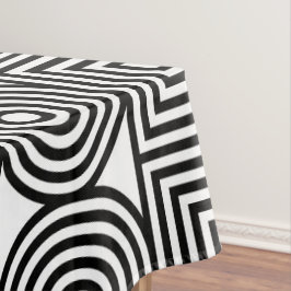 Toalha De Mesa Círculos e quadrados geométricos