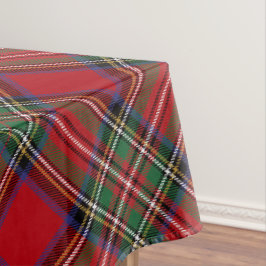 Toalha De Mesa Clã Russo Verde xadrez Stewart Tartan