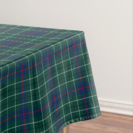 Toalha De Mesa Clan Duncan Green e Blue Scottish Tartan
