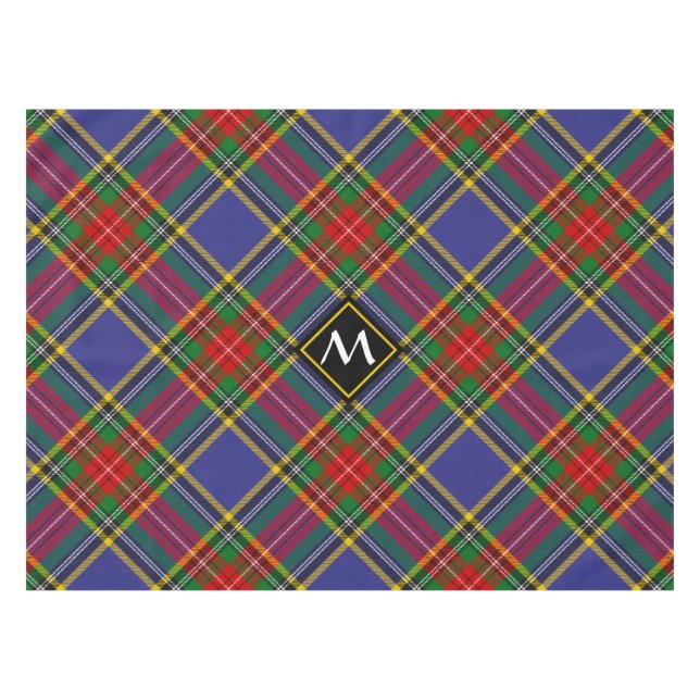 Toalha De Mesa Clan MacBeth Tartan Tablecloth (Frente (Horizontal))