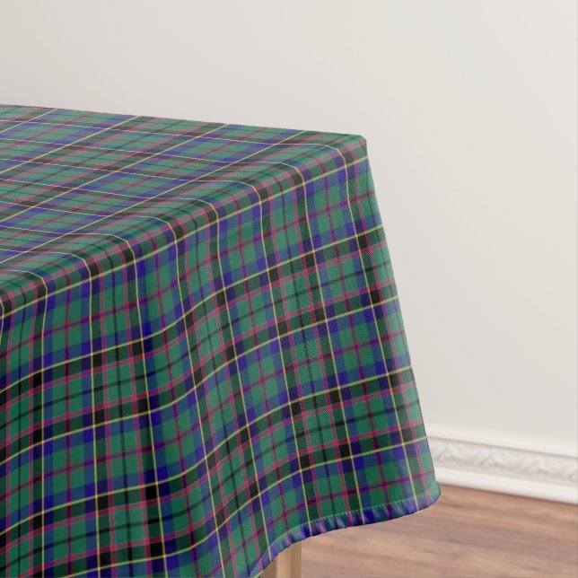 Toalha De Mesa Clan Stevenson Bright Green Scottish Tartan (Posição Original)
