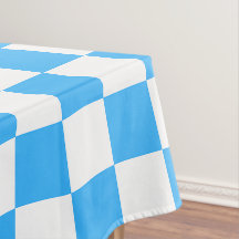 Classic light blue checkerboard 