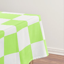 Classic visual lime checkerboard 