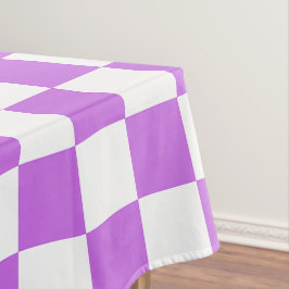 Toalha De Mesa Classic visual magenta checkerboard 