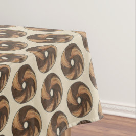 Toalha De Mesa Clássico NYC Nova Iorque Marble Rye Bagel Foodie