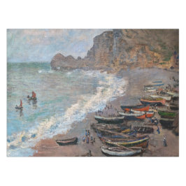 Toalha De Mesa Claude Monet - A praia em Etretat