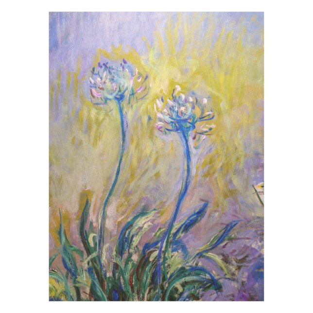 Toalha De Mesa Claude Monet - Agapanthus (Frente)