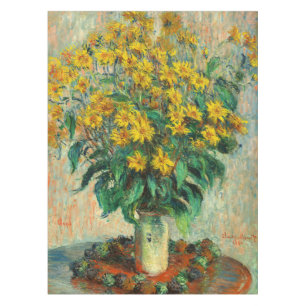 Toalha De Mesa Claude Monet - Jerusalem Artichoke Flowers