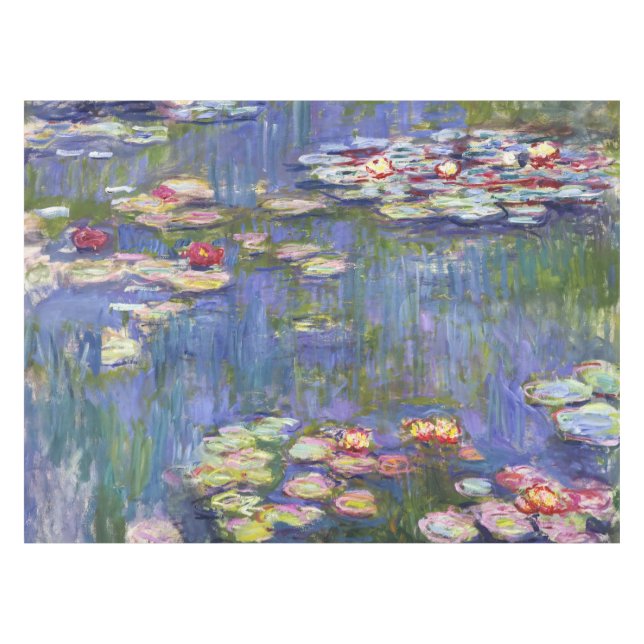 Toalha De Mesa Claude Monet - Lírios/Ninfas (Frente (Horizontal))