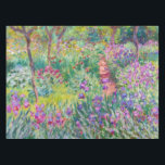 Toalha De Mesa Claude Monet - O Jardim Íris de Giverny<br><div class="desc">Jardim Íris em Giverny / Jardim do Artista em Giverny - Claude Monet,  1899-1900</div>