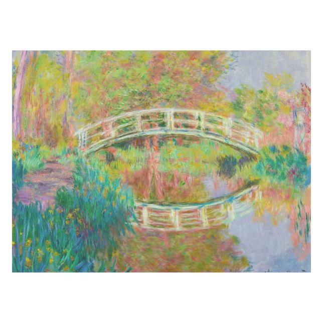 Toalha De Mesa Claude Monet - Ponte Japonesa, Giverny (Frente (Horizontal))