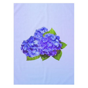 Toalha De Mesa Cluster de Hydrangea Azul