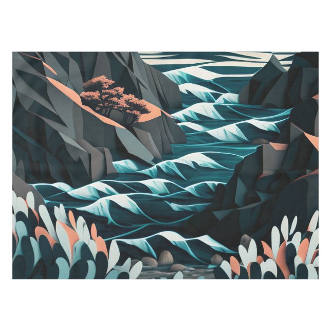 Toalha De Mesa Coastal Energy (Frente (Horizontal))