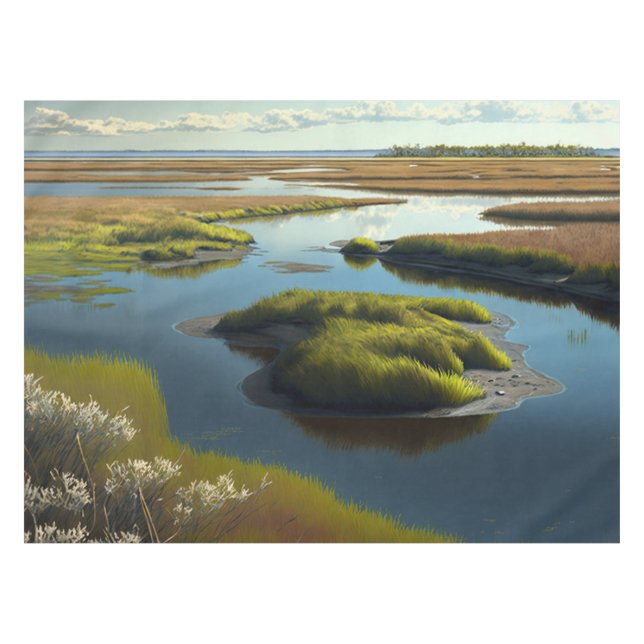 Toalha De Mesa Coastal Tranquility (Frente (Horizontal))