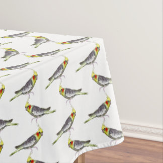 Toalha de Mesa Cockatiel Frenzy (escolha a cor)
