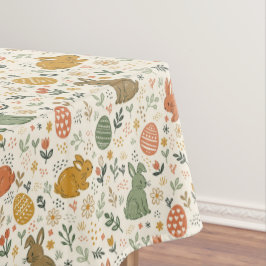 Toalha de Mesa Coelhinhos da Primavera Desenhados