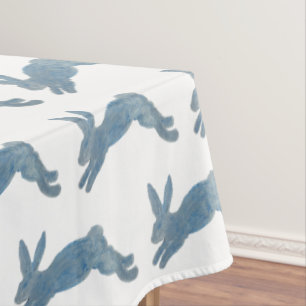 Toalha De Mesa Coelho Coelho Francês Azul