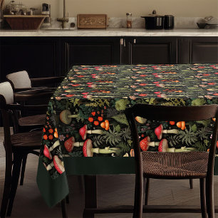 Toalha de Mesa Cogumelo Meados do Século Elegância