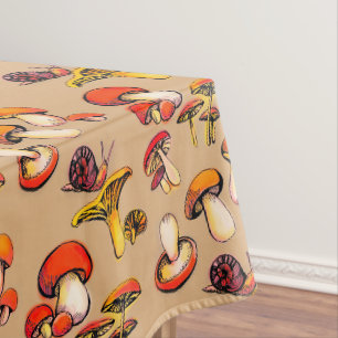 Toalha De Mesa Cogumelos selvagens