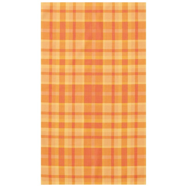 Toalha De Mesa Colheita de Tablecloe de outono de Xadrez (Frente)