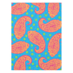 Toalha De Mesa Colorida Paisley Pattern