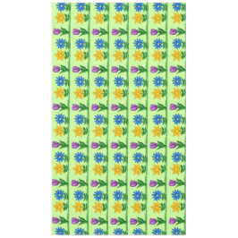 Toalha de Mesa com Padrão de Flores Bonitas